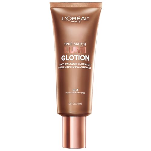 312A98SLtML.jpg L’Oréal Paris Makeup True Match Lumi Glotion, Natural Glow Enhancer, Illuminator Highlighter Skin Tint, for an All Day Radiant Glow, Deep, 1.35 Ounces - Image 1
