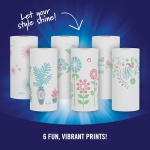 Sparkle Pick-A-Size Paper Towels, Spirited Prints, 6 Double Rolls = 12 Regular Rolls, Everyday Value Paper Towel With Full And Half Sheets - Image 11