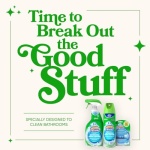 Scrubbing Bubbles Toilet Gel Stamps, Fresh Gel Toilet Cleaning Stamps, Helps Keep Toilet Clean and Helps Prevent Limescale & Toilet Rings, Rainshower Scent, 1 Dispenser with 24 Stamps - Image 7