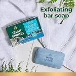 Irish Spring Active Scrub Mens Bar Soap, Men's Exfoliating Bar Soap, Smell Fresh and Clean for 12 Hours, Men Soap Bars for Washing Hands and Body, Recyclable Carton, 24 Pack, 3.7 Oz Soap Bars - Image 8