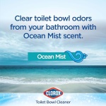 Clorox Toilet Bowl Cleaner, Clinging Bleach Gel, Ocean Mist - 24 Ounces, Pack of 2 - Image 10