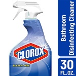 Clorox Clean-Up All Purpose Cleaner with Bleach, Original, 32 Ounce Disinfecting Bathroom Cleaner, Bleach Free, 30 Ounce - Image 3