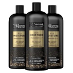 TRESemmé Shampoo Moisture Rich 3 Count for Dry Hair Professional Quality Salon-Healthy Look and Shine Moisture Rich Formulated with Vitamin E and Biotin 28 oz
