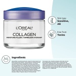 L’Oréal Paris Collagen Daily Face Moisturizer, Reduce Wrinkles, Face Cream 3.4 oz - Image 2