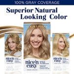 Clairol Nice'n Easy Permanent Hair Dye, 9 Light Blonde Hair Color, Pack of 1 - Image 4