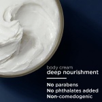 Vaseline Radiant X Deep Nourishment Body Cream 100% Pure Shea Butter, Coconut Oil, Vitamin C, & Peptides 10 oz - Image 6