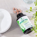 Green Tea Extract Capsules 1000mg 98% Standardized EGCG - 3X Strength for Natural Energy - Heart Support with Polyphenols - Gentle Caffeine - 240 Capsules - Image 2