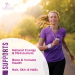 Womens Vitamins Multivitamin - Daily Multi for Women with Vitamin A, C, D, E, B6, B12, Zinc & Calcium, Energy & Immune Support, Nature's Multivitamin for Women, Non-GMO & Gluten Free - 120 Capsules - Image 4