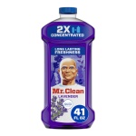 Mr. Clean 2X Concentrated Multi Surface Cleaner with Febreze Lavender Scent, All Purpose Cleaner, 41 fl oz