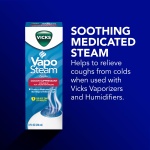 Vicks VapoSteam Medicated Liquid with Camphor, a Cough Suppressant, 8 Oz – VapoSteam Liquid Helps Relieve Coughing, for Use in Vicks Vaporizers and Humidifiers - Image 10