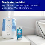 Vicks VapoSteam Medicated Liquid with Camphor, a Cough Suppressant, 8 Oz – VapoSteam Liquid Helps Relieve Coughing, for Use in Vicks Vaporizers and Humidifiers - Image 3