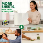 Bounty Quick-Size Paper Towels, White, 12 Family Triple Rolls = 36 Regular Rolls - Image 7
