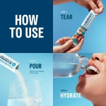 Liquid I.V.® Hydration Multiplier® Sugar-Free - Lemon Lime - Hydration Powder Packets | Electrolyte Powder Drink Mix | Convenient Single-Serving Sticks | Non-GMO | 1 Pack (14 Servings) - Image 3