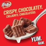 KIT KAT Chocolatey Breakfast Cereal Made with Whole Grain, Family Size, 19.5 oz - Image 6