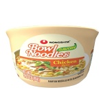 Nongshim Savory Chicken Noodle Soup Instant Ramen, 12 Pack, Microwaveable Bowl Soup Mix, Korean Ramyun with Cabbage & Carrots, Sabor a Pollo - Image 5