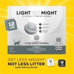 Purina Tidy Cats Lightweight 4-in-1 Strength Multi-Cat, Odor Control, Clumping, 99.9 Percent Dust Free Cat Litter - 12 lb. Box - Image 2