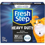 Fresh Step Clumping Cat Litter, Heavy Duty Advanced, Long Lasting 30-Day Odor Control with Odor Eliminating Carbon, 17.5 lb - Image 3