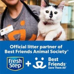 Fresh Step Clean Paws Cat Litter with Febreze Freshness, Advanced Multi Cat Low Tracking Clumping Litter, 37 lbs. (2 x 18.5 lb. Box) - Image 7
