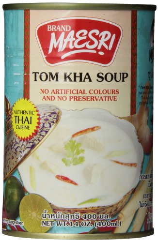 Version 1.0.0 MaeSri Tom Kha Soup, 14 Ounce (Pack of 12) - Image 1