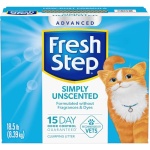 Fresh Step Advanced Simply Unscented Clumping Litter, Fresh Step Unscented Cat Litter Fights Odor on Contact, 18.5 lb. Box - Image 3