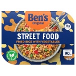BEN'S ORIGINAL Street Food Fried Rice with Vegetables, Prepared Entrée, Microwave in 90 Seconds, 9 oz​ (Pack of 6) - Image 8