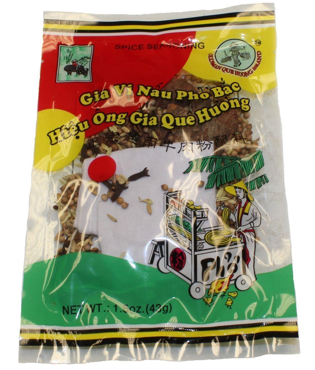 Version 1.0.0 Old Man Que Huong Pho Bac Spice Seasoning (6 Packs)- Gia Vi Pho Bac - Image 1