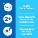 Fresh Step Advanced Multi Cat Clumping Litter with Febreze Freshness, Fresh Step Clumping Cat Litter Extra Strength Formula, 37 lbs. (2 x 18.5 lb. Box) - Image 9