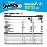 SpaghettiOs Original A to Z's Canned Pasta, Healthy Snack for Kids and Adults, 15.8 OZ Can (Pack of 12) - Image 5