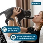 Seresto Cat Vet-Recommended Flea & Tick Treatment & Prevention Collar for Cats | 8 Months Protection - Image 4